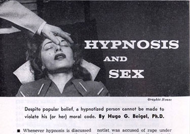 hypnosis & sex