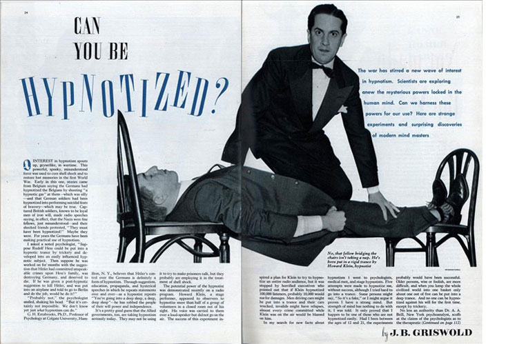 Can You Be Hypnotized?