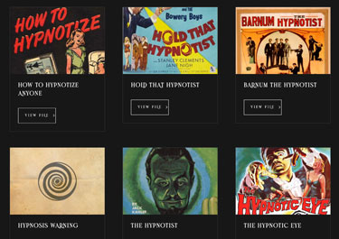 Hypnosis Poster Archives